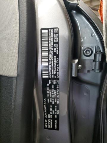ZASPAKBN7K7C33245 - 2019 ALFA ROMEO STELVIO TI GRAY photo 14