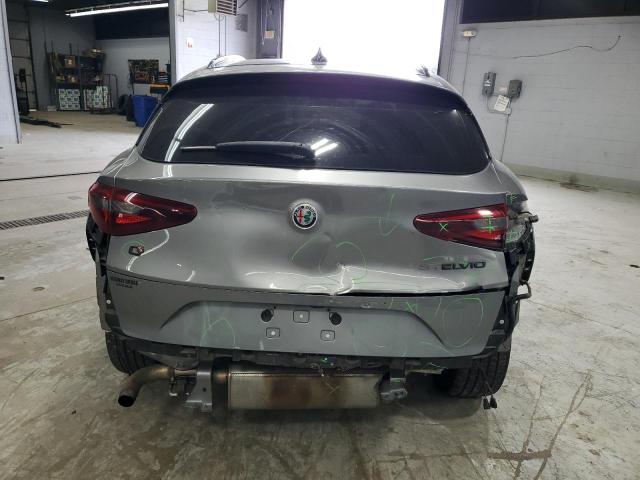 ZASPAKBN7K7C33245 - 2019 ALFA ROMEO STELVIO TI GRAY photo 6