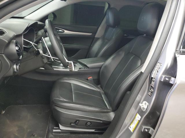ZASPAKBN7K7C33245 - 2019 ALFA ROMEO STELVIO TI GRAY photo 7