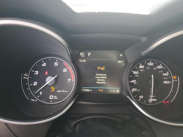 ZASPAKBN7K7C33245 - 2019 ALFA ROMEO STELVIO TI GRAY photo 9