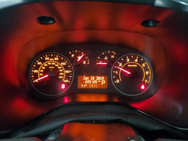 ZFBERFAB8J6L25429 - 2018 RAM PROMASTER GRAY photo 9