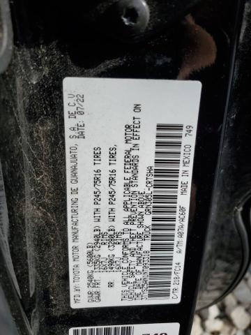 3TYSZ5AN1NT093318 - 2022 TOYOTA TACOMA ACCESS CAB შავი ფოტო 13