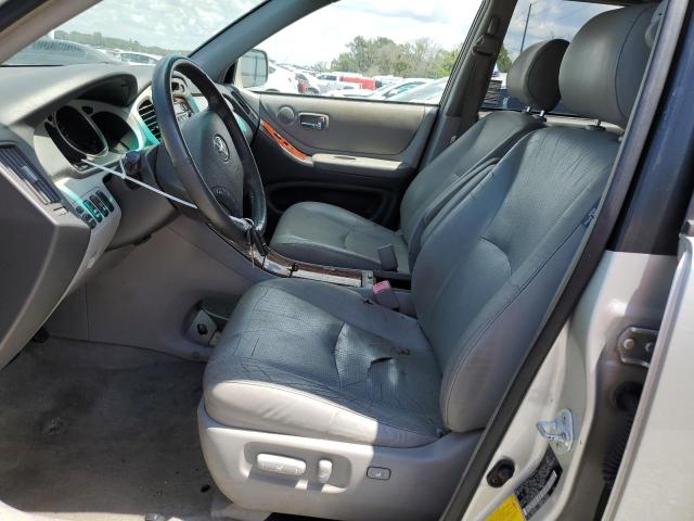 JTEEP21AX40010007 - 2004 TOYOTA HIGHLANDER GRAY photo 7