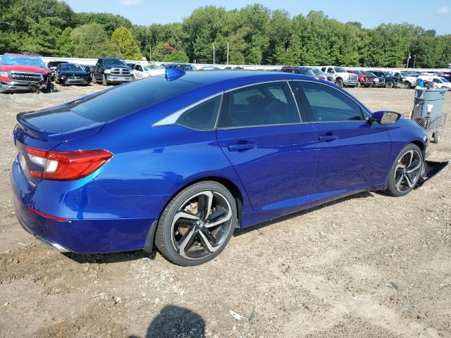 1HGCV1F3XJA009159 - 2018 HONDA ACCORD SPORT BLUE photo 3