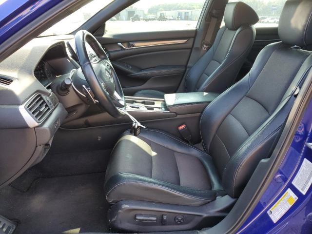 1HGCV1F3XJA009159 - 2018 HONDA ACCORD SPORT BLUE photo 7