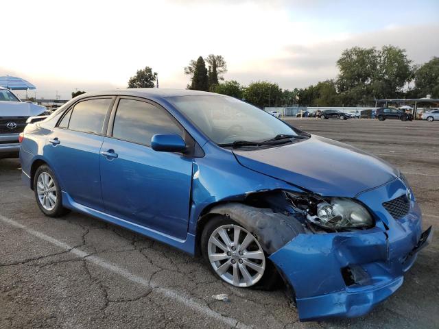 1NXBU40EX9Z088539 - 2009 TOYOTA COROLLA BASE Կապույտ լուսանկար 4