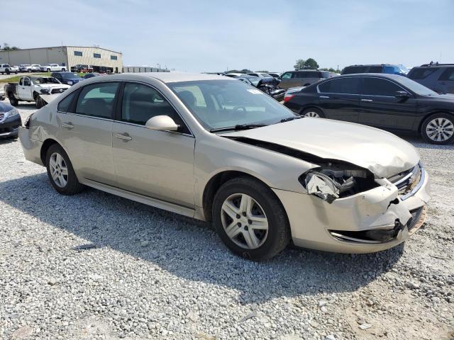 2G1WA5EK0A1102590 - 2010 CHEVROLET IMPALA LS BEIGE photo 4