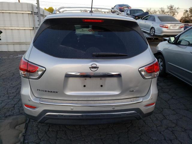 5N1AR2MNXEC627110 - 2014 NISSAN PATHFINDER S GRAY photo 6