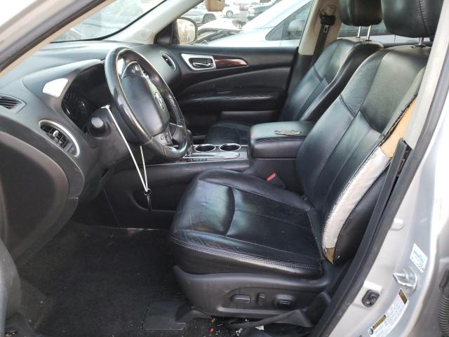 5N1AR2MNXEC627110 - 2014 NISSAN PATHFINDER S GRAY photo 7