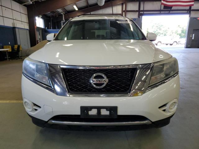 5N1AR2MM0FC645320 - 2015 NISSAN PATHFINDER S WHITE photo 5