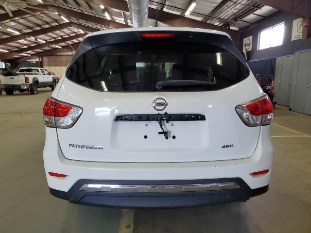 5N1AR2MM0FC645320 - 2015 NISSAN PATHFINDER S WHITE photo 6