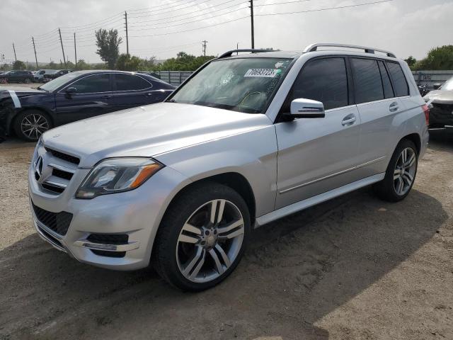 WDCGG5HB1FG340281 - 2015 MERCEDES-BENZ GLK 350 SILVER photo 1