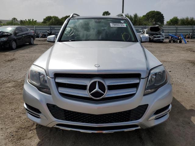 WDCGG5HB1FG340281 - 2015 MERCEDES-BENZ GLK 350 SILVER photo 5