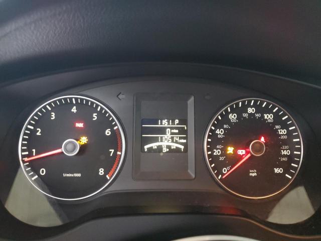 3VWD17AJ2EM361312 - 2014 VOLKSWAGEN JETTA SE BLACK photo 9