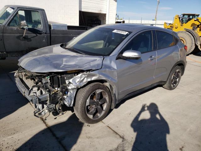 3CZRU6H5XJG719925 - 2018 HONDA HR-V EX SILVER photo 1