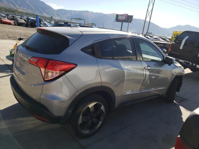 3CZRU6H5XJG719925 - 2018 HONDA HR-V EX SILVER photo 3