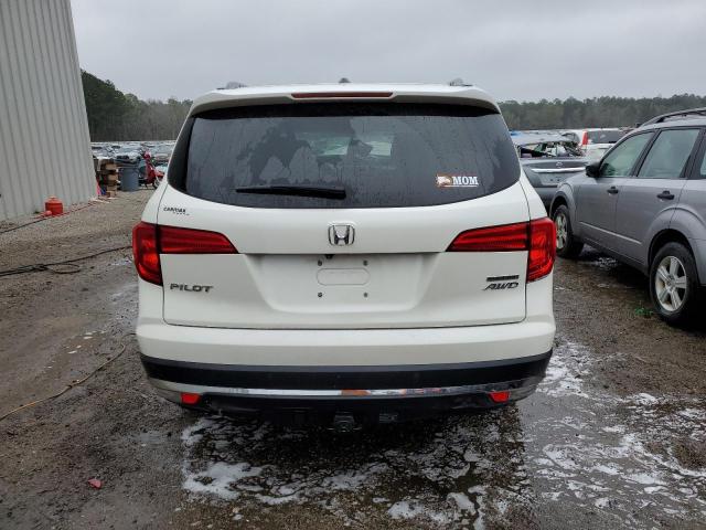 5FNYF6H91GB053325 - 2016 HONDA PILOT TOURING WHITE photo 6