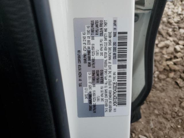 JM3KFBDM7M0499036 - 2021 MAZDA CX-5 GRAND TOURING WHITE photo 13