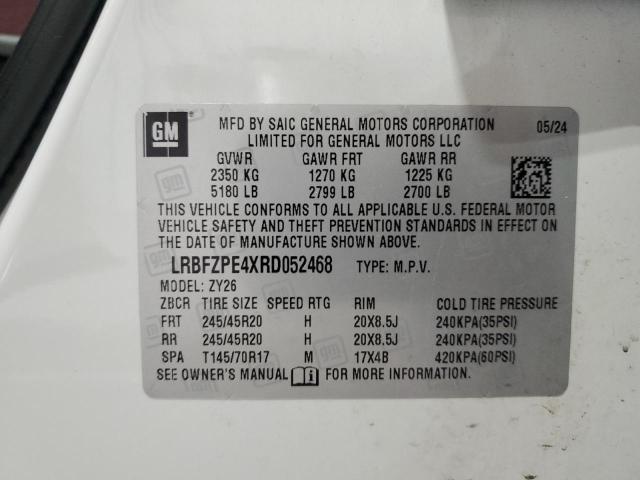 LRBFZPE4XRD052468 - 2024 BUICK ENVISION ESSENCE WHITE photo 14