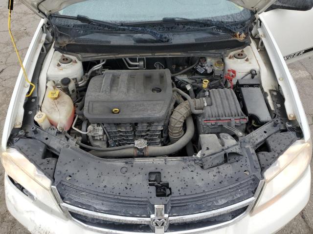 1B3LC56K38N286338 - 2008 DODGE AVENGER SXT WHITE photo 11