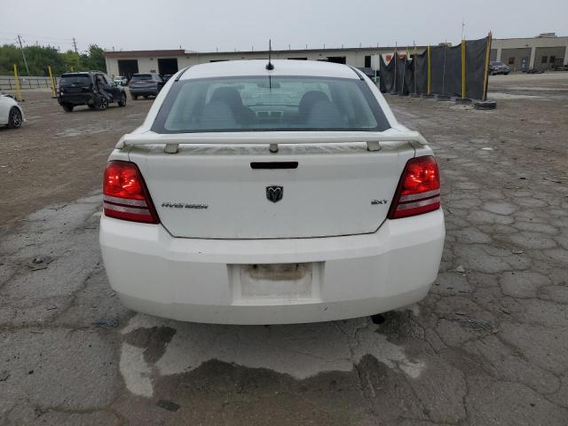 1B3LC56K38N286338 - 2008 DODGE AVENGER SXT WHITE photo 6