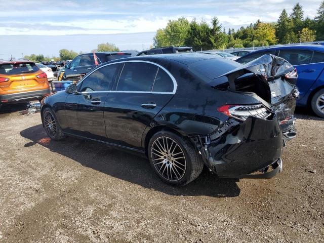 W1KAF4HB6RR184228 - 2024 MERCEDES-BENZ C 300 4MATIC BLACK photo 2