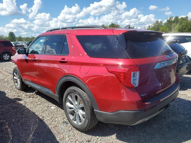 1FMSK8DH8PGB41557 - 2023 FORD EXPLORER XLT RED photo 2