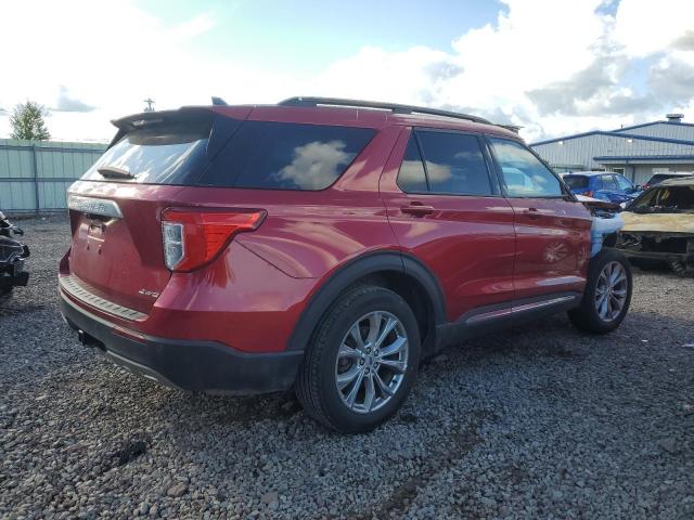 1FMSK8DH8PGB41557 - 2023 FORD EXPLORER XLT RED photo 3