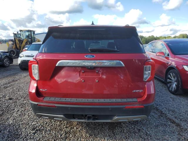 1FMSK8DH8PGB41557 - 2023 FORD EXPLORER XLT RED photo 6