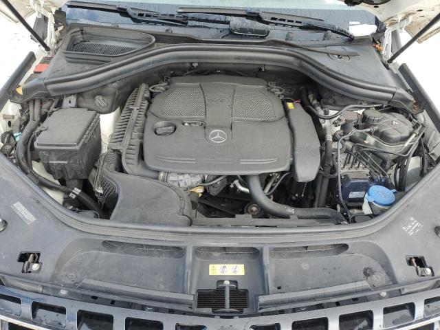 4JGDA5HB8EA295671 - 2014 MERCEDES-BENZ ML 350 4MATIC WHITE photo 11