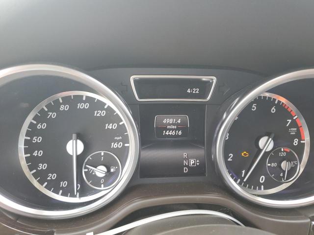 4JGDA5HB8EA295671 - 2014 MERCEDES-BENZ ML 350 4MATIC WHITE photo 9