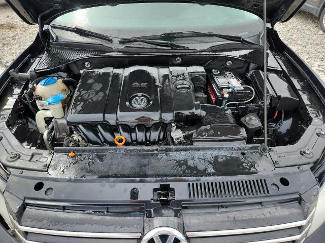 1VWBP7A35CC038829 - 2012 VOLKSWAGEN PASSAT SE BLACK photo 11