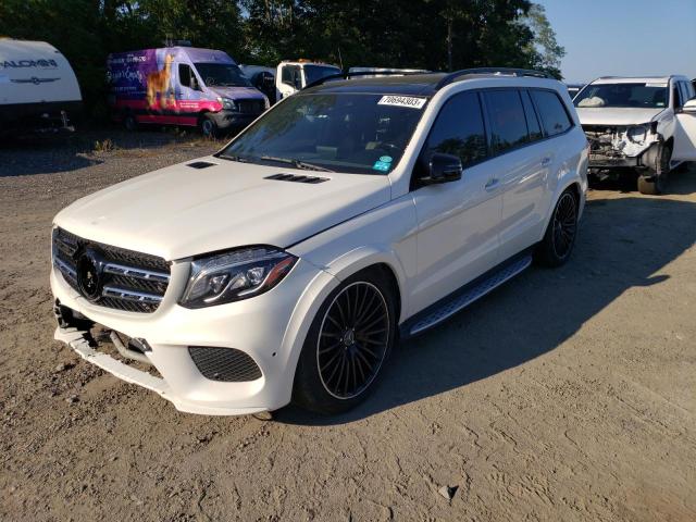 4JGDF7FE6JB013557 - 2018 MERCEDES-BENZ GLS 63 AMG 4MATIC WHITE photo 1