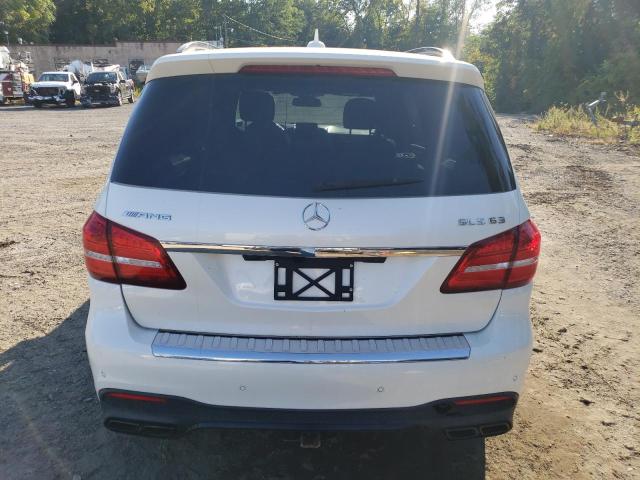 4JGDF7FE6JB013557 - 2018 MERCEDES-BENZ GLS 63 AMG 4MATIC WHITE photo 6