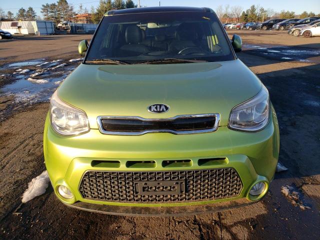 KNDJX3A52E7733113 - 2014 KIA SOUL ! GREEN photo 5