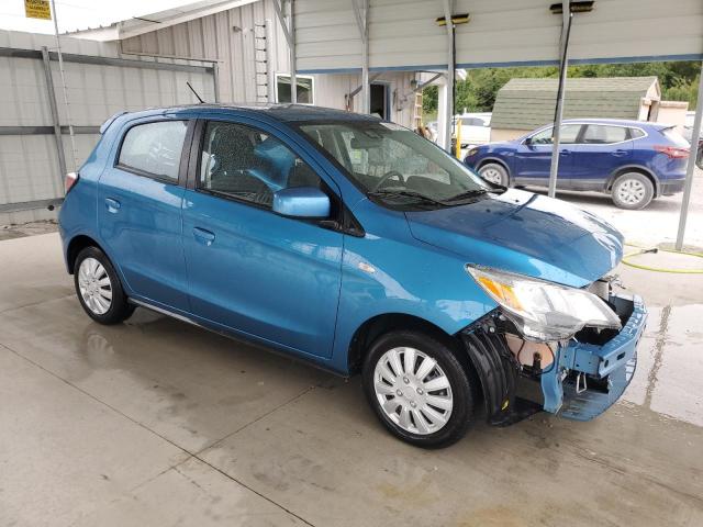 ML32AUHJ3RH006905 - 2024 MITSUBISHI MIRAGE ES BLUE photo 4