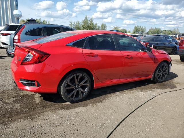 2HGFC2F88KH013380 - 2019 HONDA CIVIC SPORT Червоний фото 3