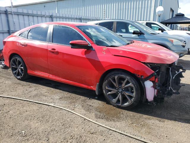 2HGFC2F88KH013380 - 2019 HONDA CIVIC SPORT Червоний фото 4