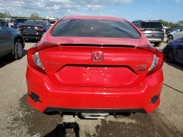 2HGFC2F88KH013380 - 2019 HONDA CIVIC SPORT Червоний фото 6