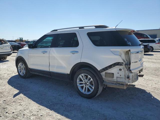 1FM5K7D86FGB24472 - 2015 FORD EXPLORER XLT WHITE photo 2