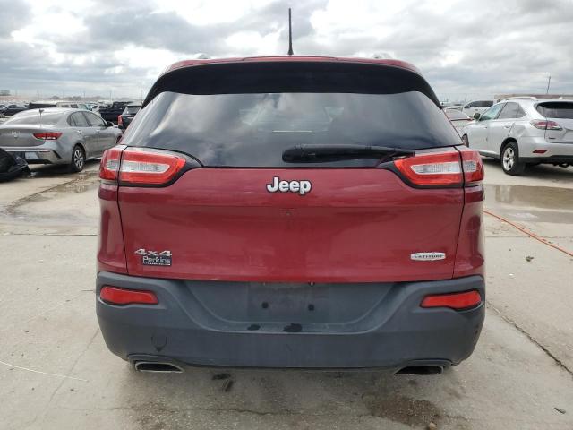 1C4PJMCS9HW616403 - 2017 JEEP CHEROKEE LATITUDE MAROON photo 6