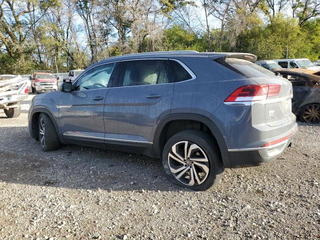 1V2TE2CA0MC216934 - 2021 VOLKSWAGEN ATLAS CROS SEL PREMIUM GRAY photo 2