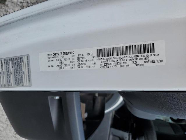 3C6TRVAG6EE115798 - 2014 RAM PROMASTER 1500 STANDARD ლურჯი ფოტო 13