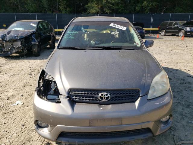 2T1KR32EX5C442323 - 2005 TOYOTA COROLLA MA XR GRAY photo 5