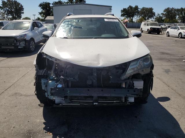 JTMWFREV5EJ012678 - 2014 TOYOTA RAV4 XLE WHITE photo 5