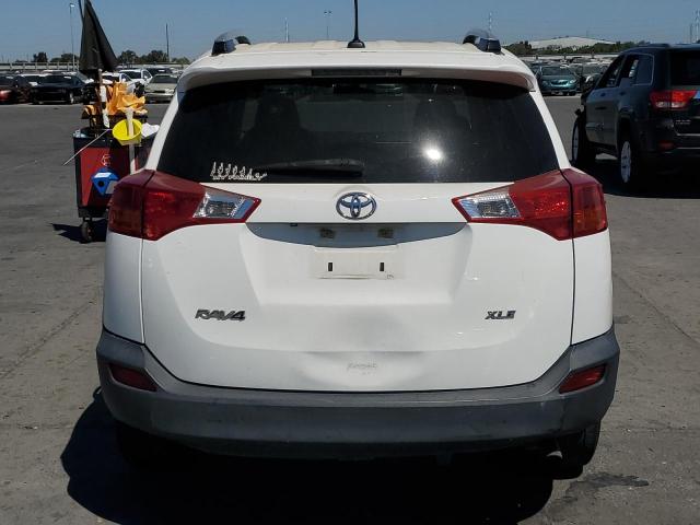 JTMWFREV5EJ012678 - 2014 TOYOTA RAV4 XLE WHITE photo 6