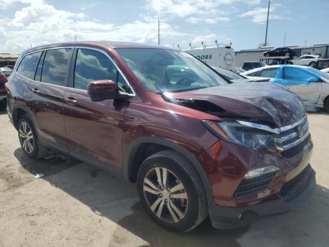 5FNYF5H67JB016643 - 2018 HONDA PILOT EXL MAROON photo 4