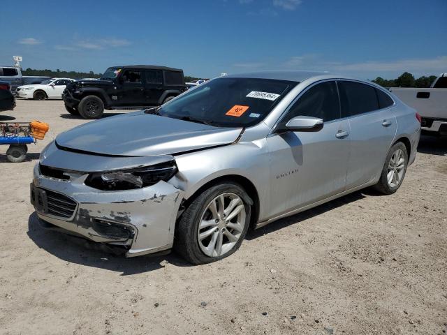 1G1ZD5STXJF197654 - 2018 CHEVROLET MALIBU LT SILVER photo 1