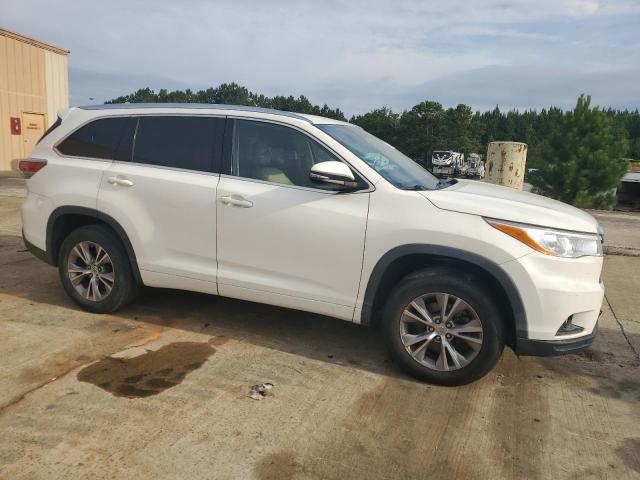 5TDKKRFH3ES031302 - 2014 TOYOTA HIGHLANDER XLE თეთრი ფოტო 4
