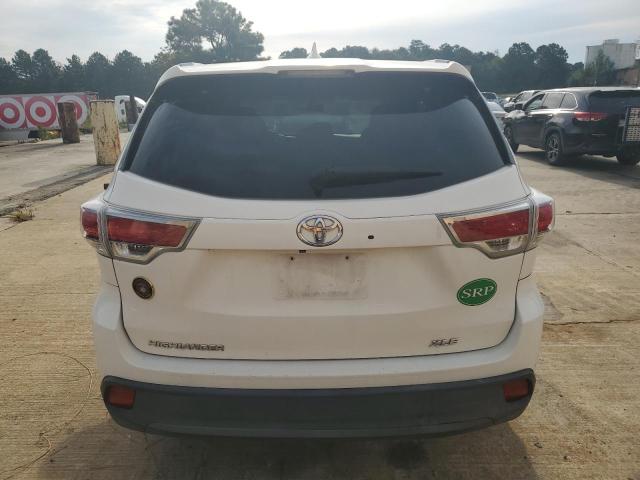 5TDKKRFH3ES031302 - 2014 TOYOTA HIGHLANDER XLE თეთრი ფოტო 6